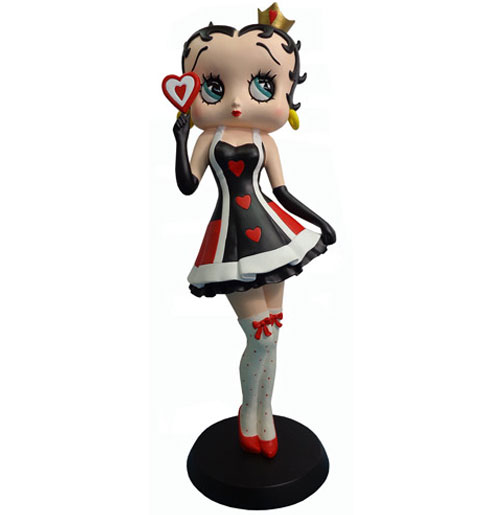 Betty Boop Queen of Hearts Beeldje 29 cm | Betty Boop