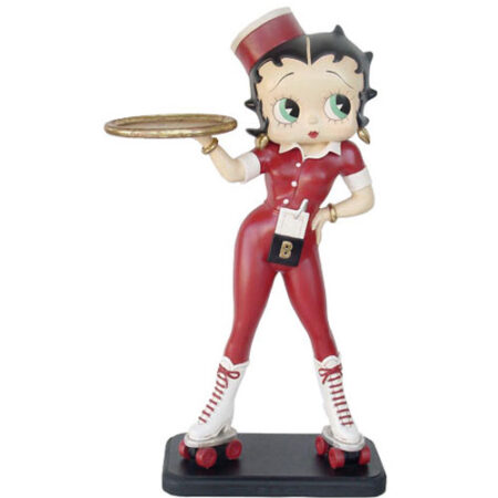Betty Boop Rollerskate Serveerster beeld 3ft / 98 cm | Betty Boop
