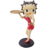 Betty Boop Serveerster Rood Beeld 3ft | Betty Boop