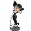 Betty Boop Walking Pudgy Zwart Glitter Jurk Beeldje 34 cm | Betty Boop
