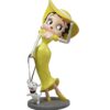 Betty Boop Wandelend Met Pudgy In Een Gele Glitter Jurk Beeldje | Betty Boop