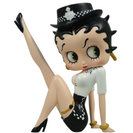 Betty Boop Zittende Politievrouw Beeldje | Betty Boop