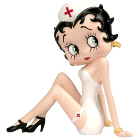 Betty Boop Zittende Verpleegster Beeldje 18 cm | Betty Boop