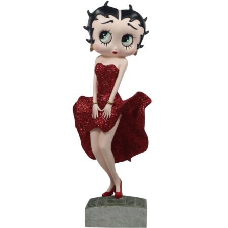 Betty Boop in Rode Glitterjurk 29