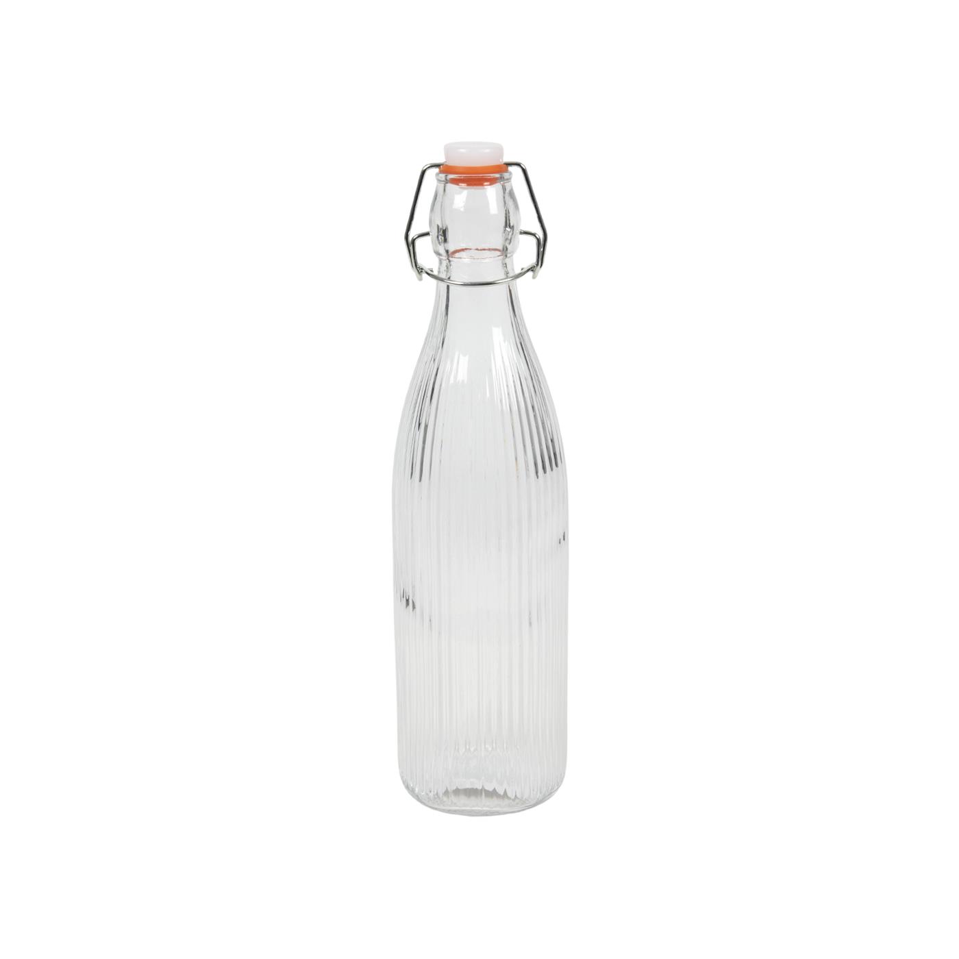Beugelfles Lines 500ml 7x27cm | Merkloos