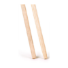 Bezemsteel hout gepunt 150cm x24 mm FSC | Luva