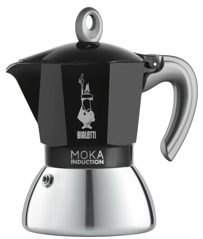 Bialetti New Moka Induction Zwart 4 kopjes