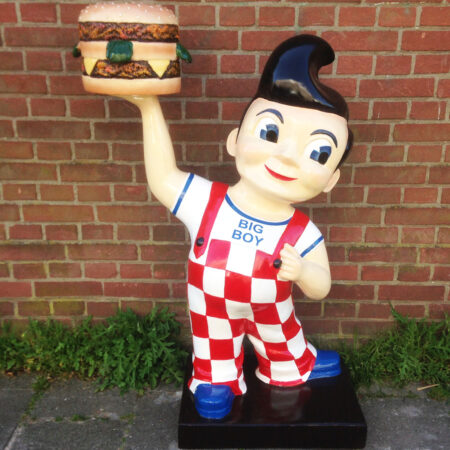 Big Boy Beeld 1.15 Meter - Handbeschilderde Poly Statue | Big Boy