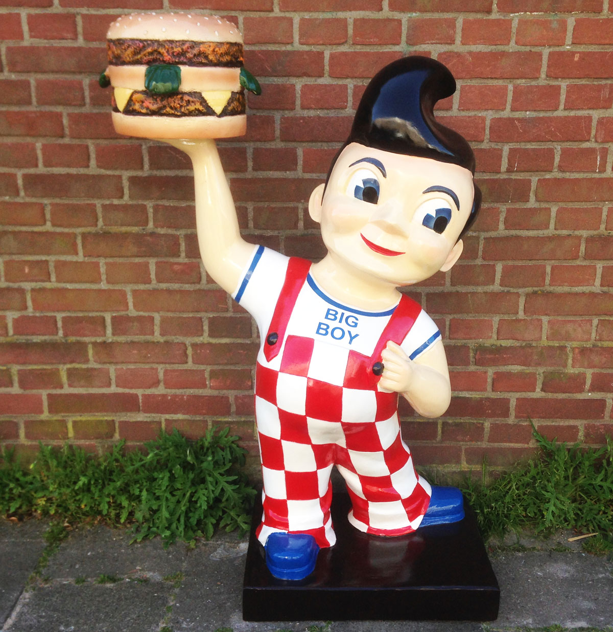 Big Boy Beeld 1.15 Meter - Handbeschilderde Poly Statue | Big Boy