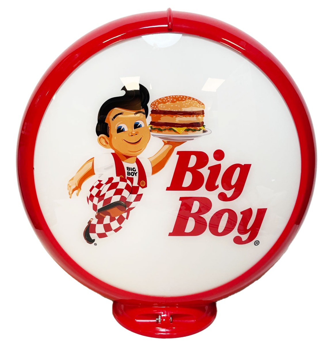 Big Boy Logo Benzinepompbol - PVC Lenzen | Big Boy
