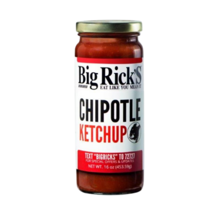 Big Rick's Chipotle Ketchup - Pittige ketchup met chipotle - 510 g | MegaGadgets.nl