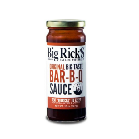 Big Rick's Original BBQ Saus - Zoet & vol van smaak - 567 g | MegaGadgets.nl