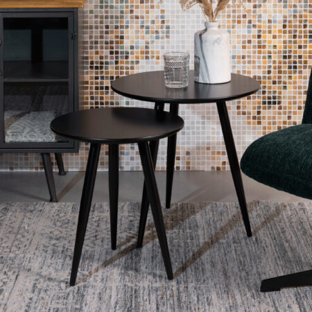 Bijzettafel 'Kevan' set van 2 stuks