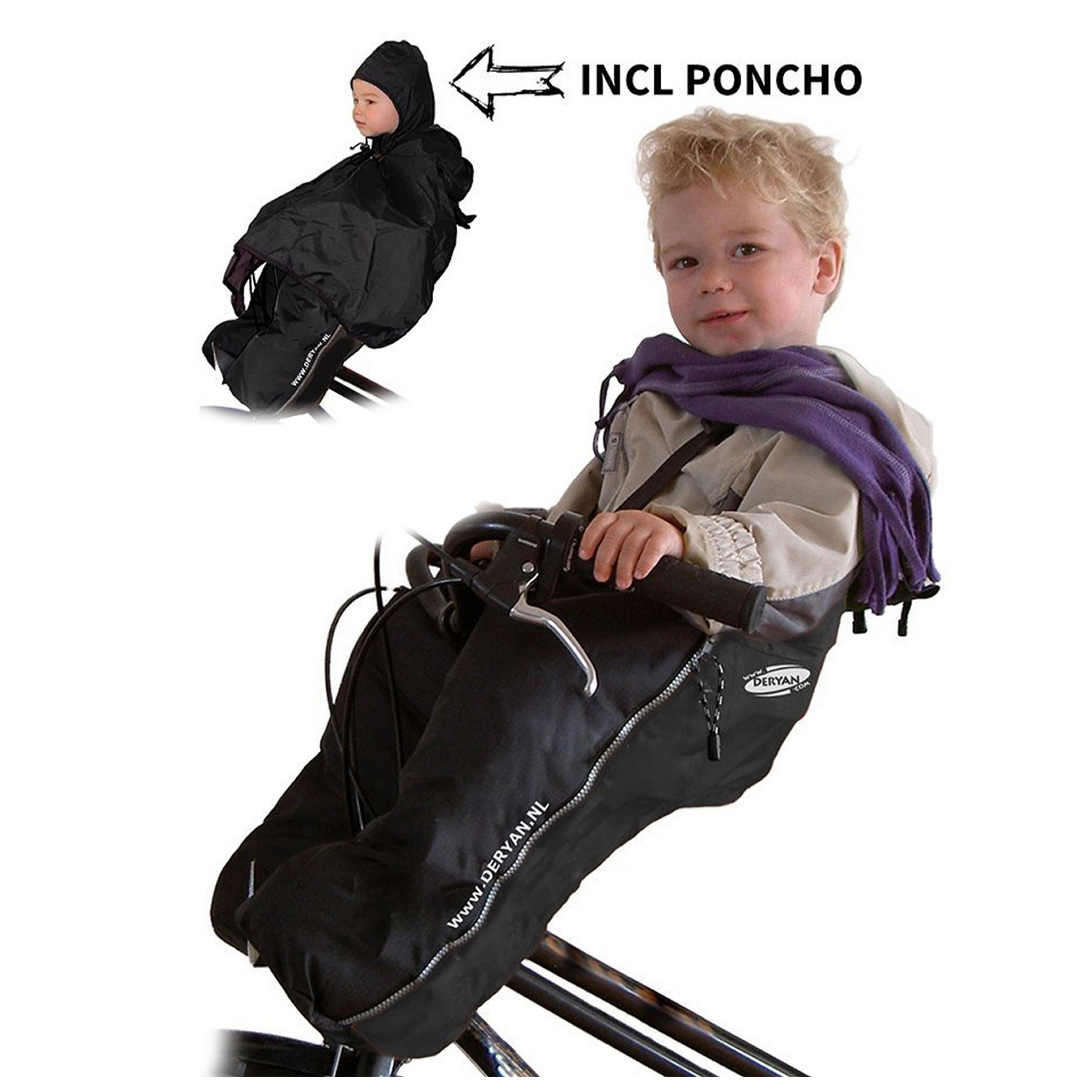 Bike Away Voetenzak/Poncho geschikt voor Bobike* en Yepp | Bobike
