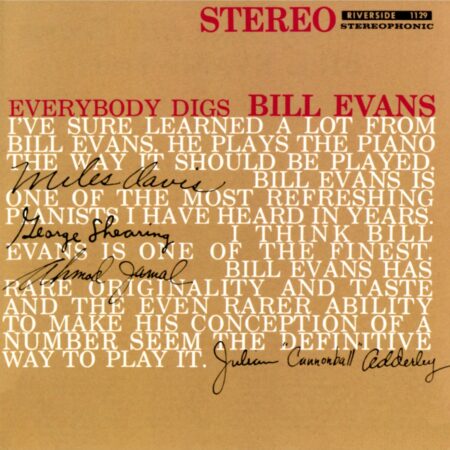 Bill Evans Trio - Everybody Digs Bill Evans (Record Store Day 2024) (LP) | Fiftiesstore