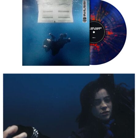 Billie Eilish - Hit Me Hard And Soft (Blauw & Oranje Splatter Vinyl) (LP) | Fiftiesstore