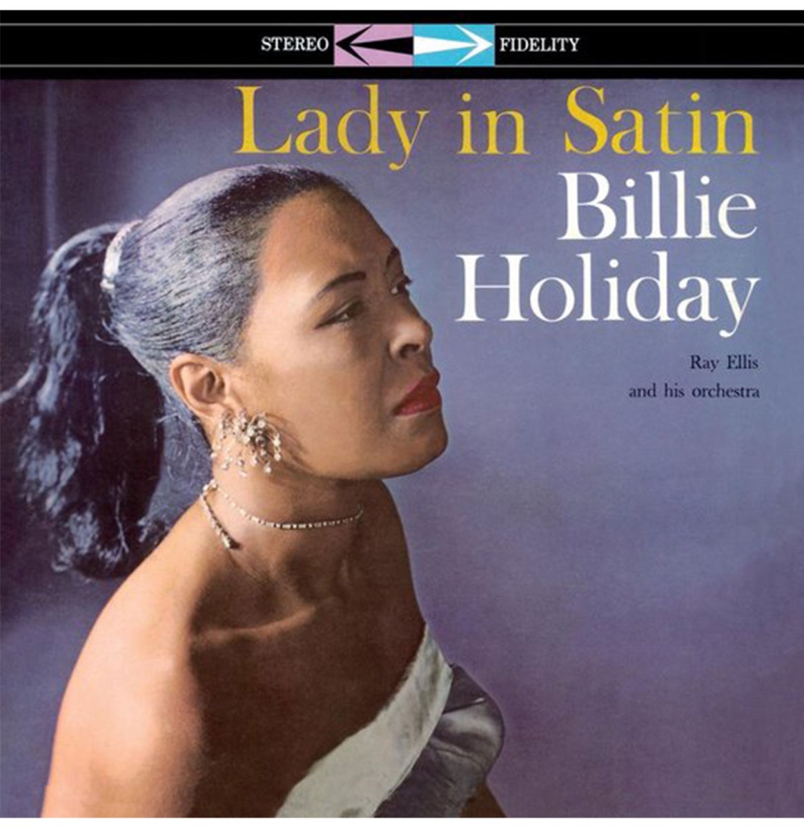 Billie Holiday & Ray Ellis And His Orchestra - Lady In Satin ( Gekleurd Vinyl ) (LP) | Fiftiesstore