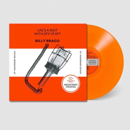 Billy Bragg - Life's A Riot With Spy Vs. Spy: 30th Anniversary Edition (Coloured Vinyl) (Record Store Day 2022) (LP) | Fiftiesstore