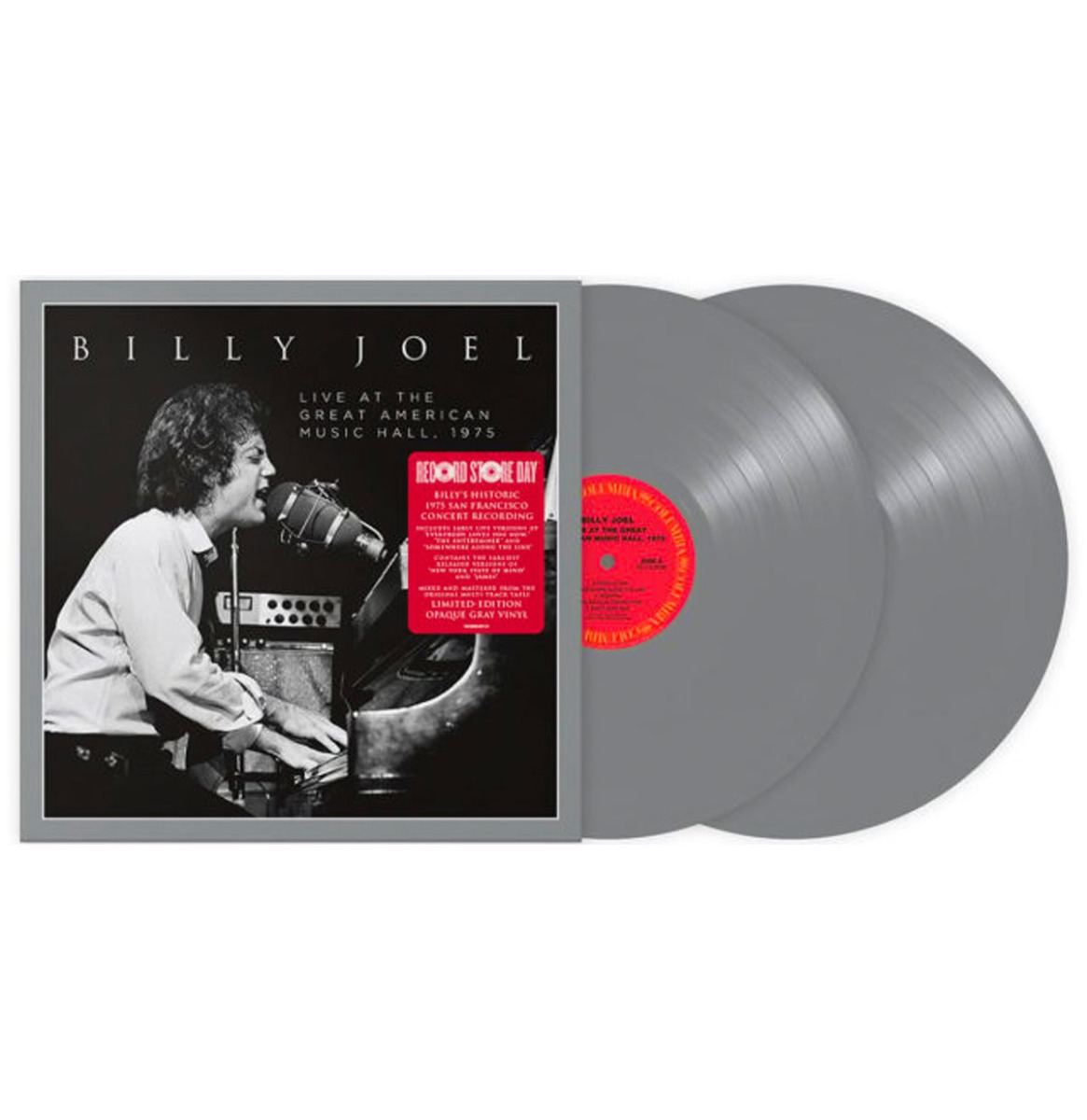 Billy Joel - Live At The Great American Music Hall 1975 (Gekleurd Vinyl) (Record Store Day 2023) 2 | 10% korting (LP) | Fiftiesstore
