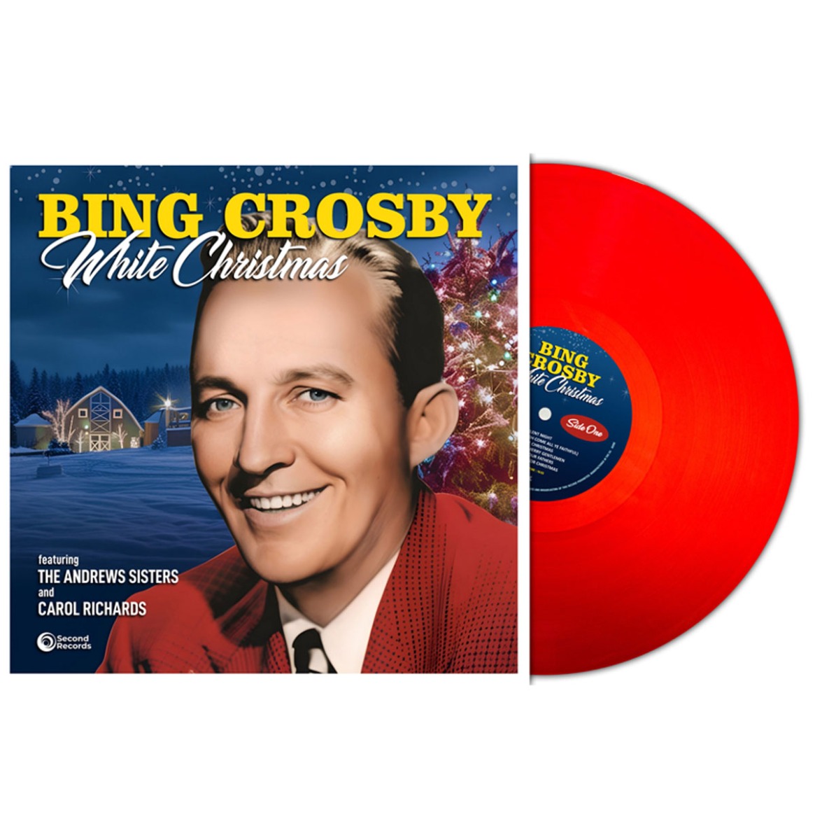 Bing Crosby - White Christmas (Rood Vinyl) (LP) | Fiftiesstore