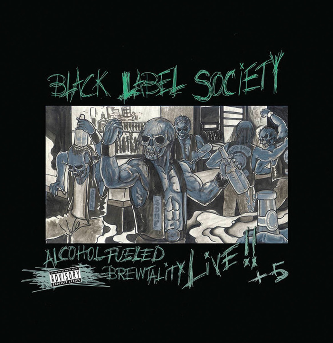 Black Label Society - Alcohol Fueled Brewtality Live (Gekleurd Vinyl) 2 (Record Store Day 2022) | 11% korting (LP) | Fiftiesstore