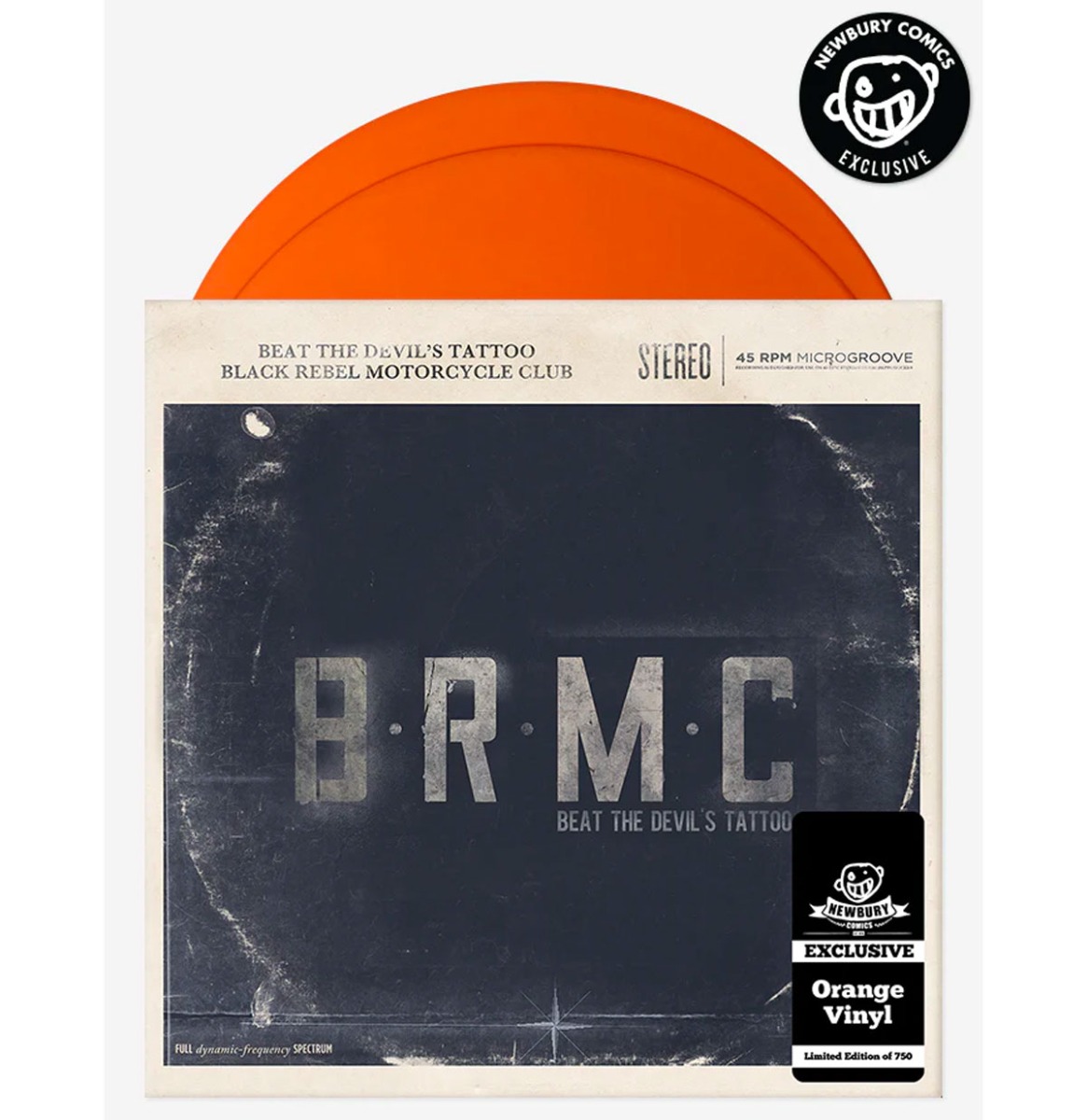 Black Rebel Motorcycle Club - Beat The Devil's Tattoo (Gekleurd Vinyl) (Newbury Comics Exclusive) 2 (LP) | Fiftiesstore