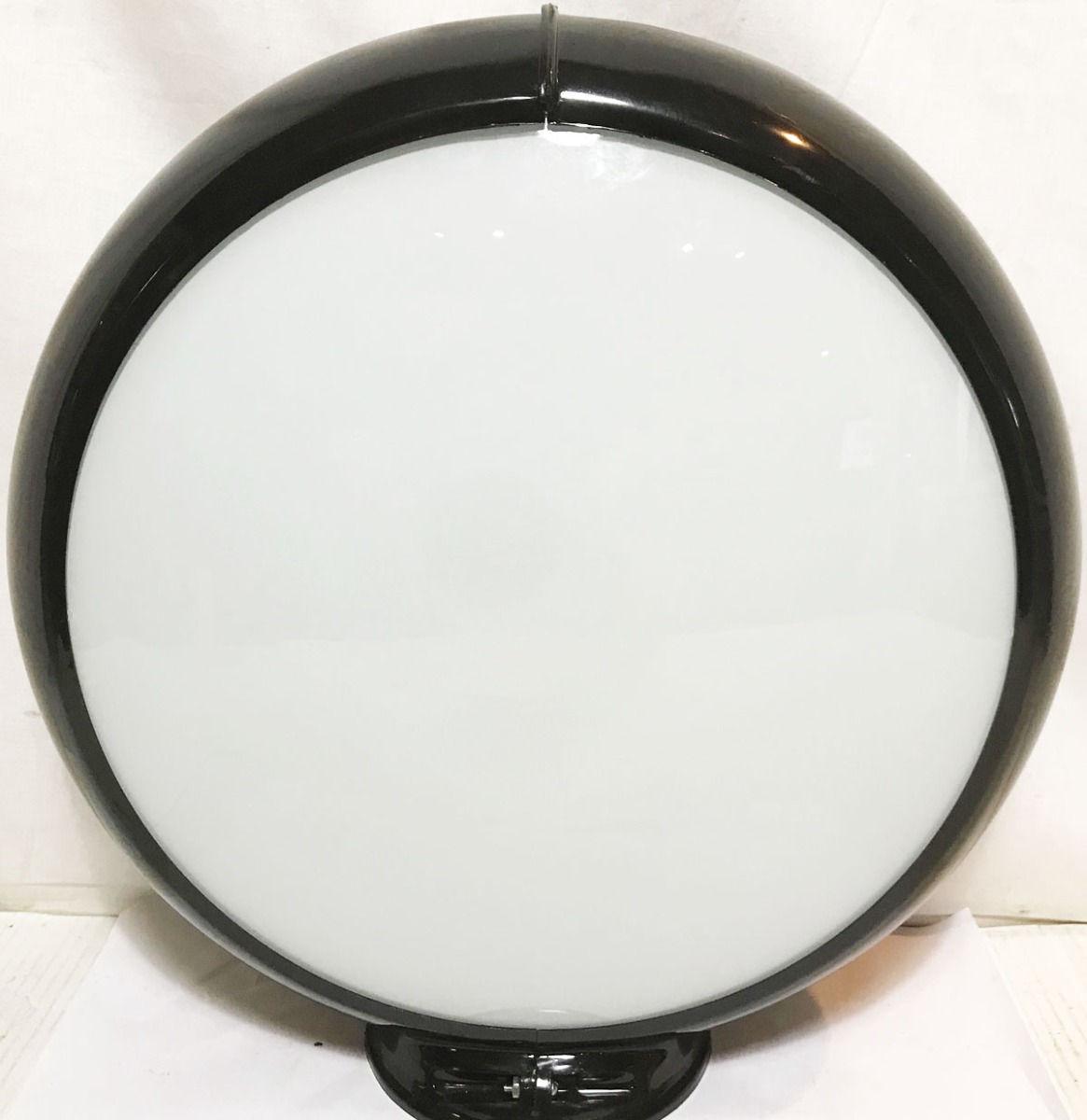 Blank-Melkglas Lensen Benzinepomp Bol | Fiftiesstore