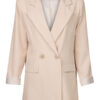 Blazer Double Breasted Lichtbeige | Fashionize