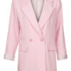 Blazer Double Breasted Lichtroze | Fashionize