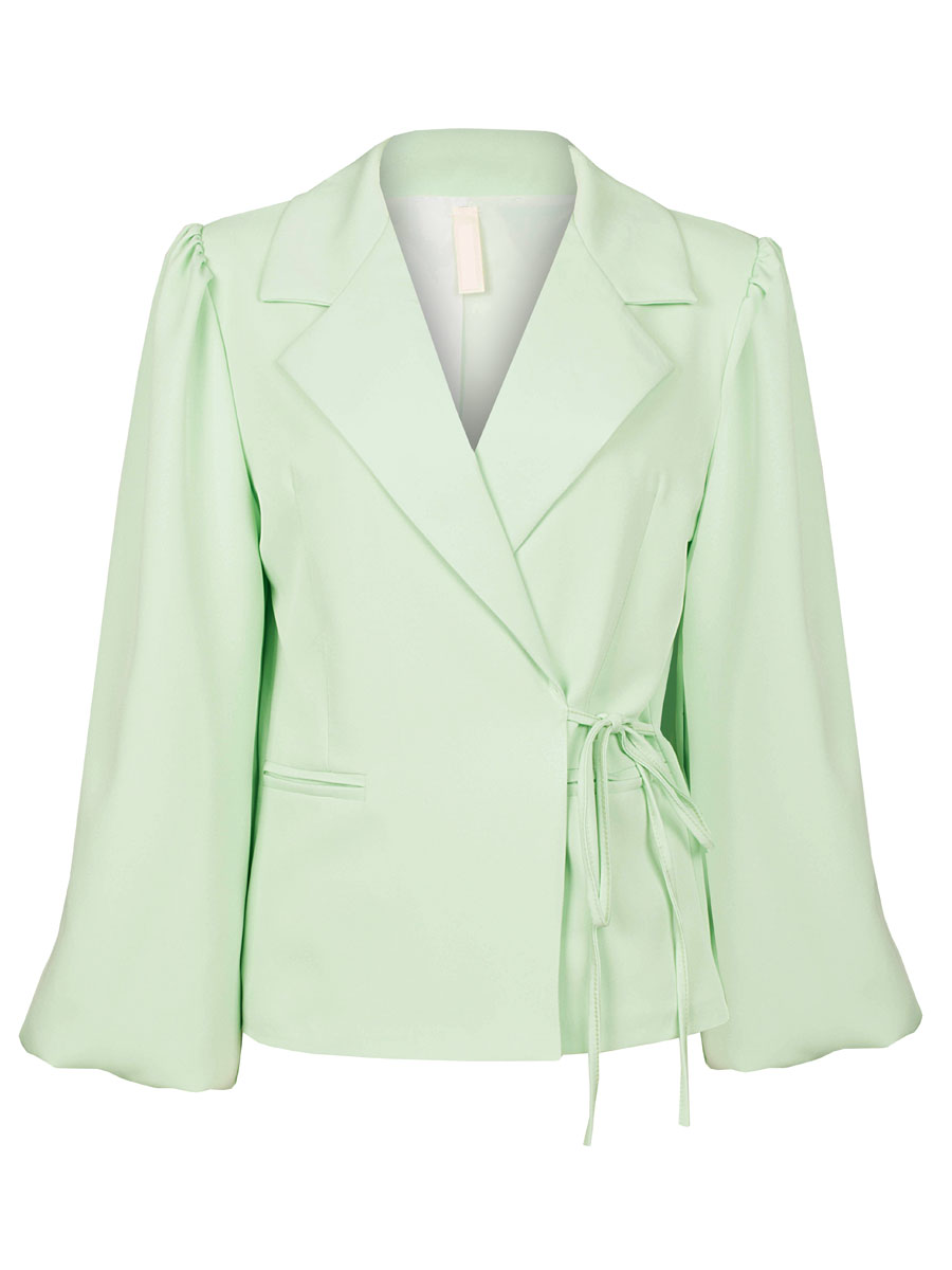 Blazer Pofmouw Groen | Fashionize