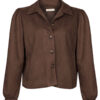 Blazer Suède Bruin | Fashionize