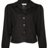 Blazer Suède Zwart | Fashionize