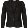 Blazer Susan Stretch Zwart | Fashionize