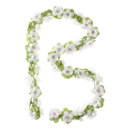 Bloemenslinger Garland Rozen Wit | Basil