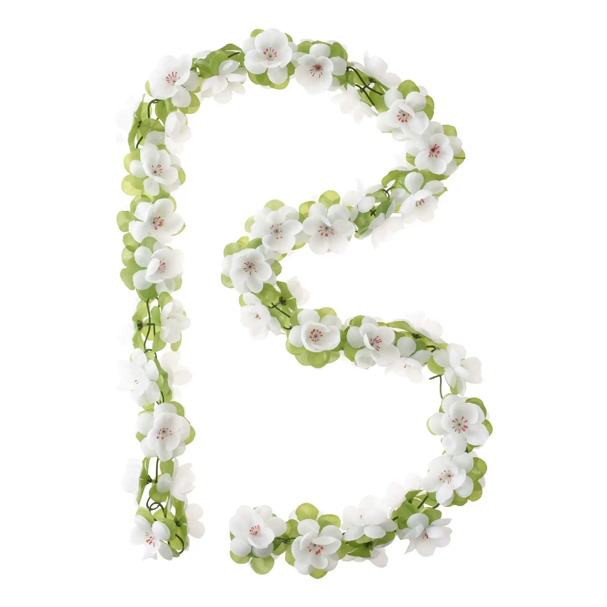 Bloemenslinger Garland Rozen Wit | Basil