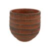 Bloempot Cissane Ø8xh7.5cm terracotta | HBX natural living