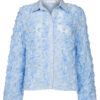Blouse Bloemen 3D Blauw | Fashionize