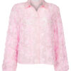Blouse Bloemen 3D Roze | Fashionize