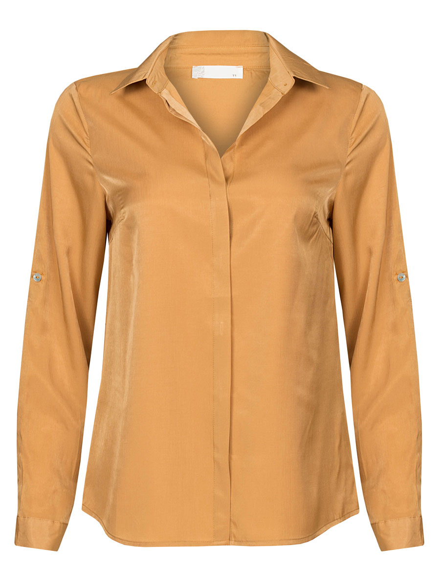 Blouse Ellen Oker | Fashionize