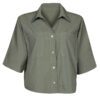Blouse Katoen Groen | Fashionize