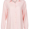 Blouse Katoen Linnen Lichtroze | Fashionize