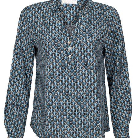 Blouse Sophie Blauw | Fashionize