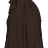 Blousetop Strik Bruin | Fashionize