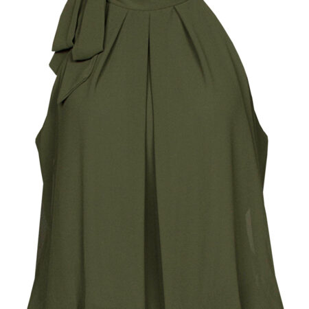 Blousetop Strik Groen | Fashionize