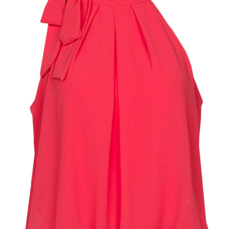Blousetop Strik Koraal | Fashionize