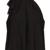 Blousetop Strik Zwart | Fashionize