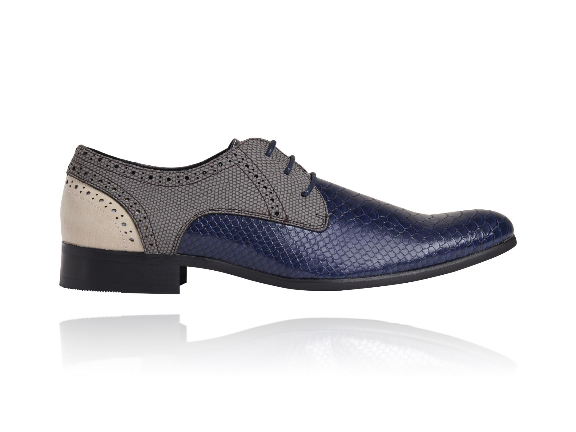 Blue LRX Signature Lureaux - Handgemaakte Nette Schoenen Voor Heren | Lureaux