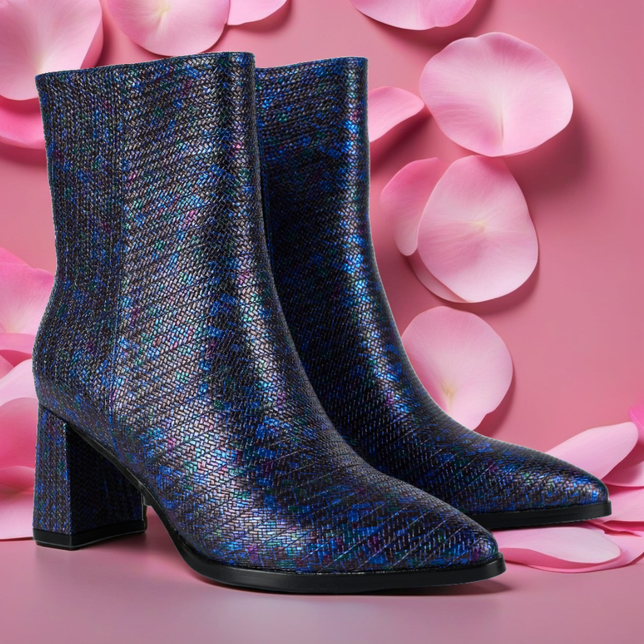 Blue Spectrum Boot Lureaux - Handgemaakte Nette Schoenen Voor Heren | Lureaux