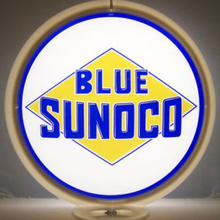 Blue Sunoco Benzinepomp Bol | Fiftiesstore