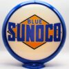 Blue Sunoco Pre 1941 Black Diamond Benzinepomp Bol - Glazen Lenzen | Fiftiesstore